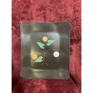 COUROC MONTEREY TREE COIN 4PC DINNER TRAY & 4PC BOWL‎ SET (1769)